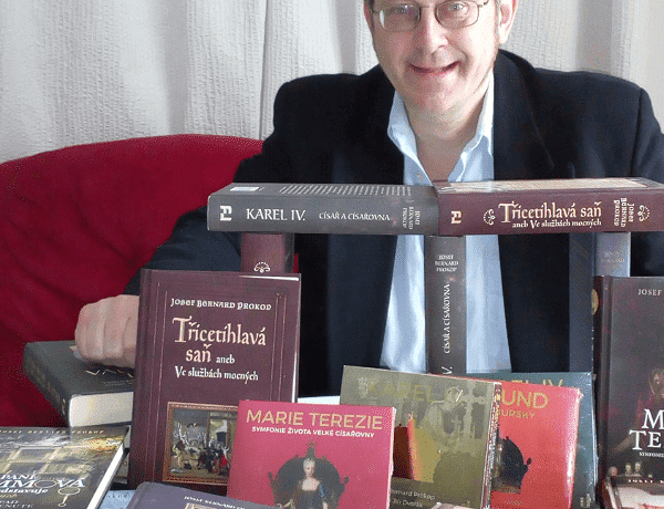 Beseda a autorské čtení s Josefem Bernardem Prokopem
